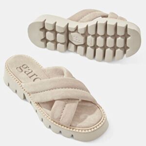 Pedro García Cream Sandals, 37